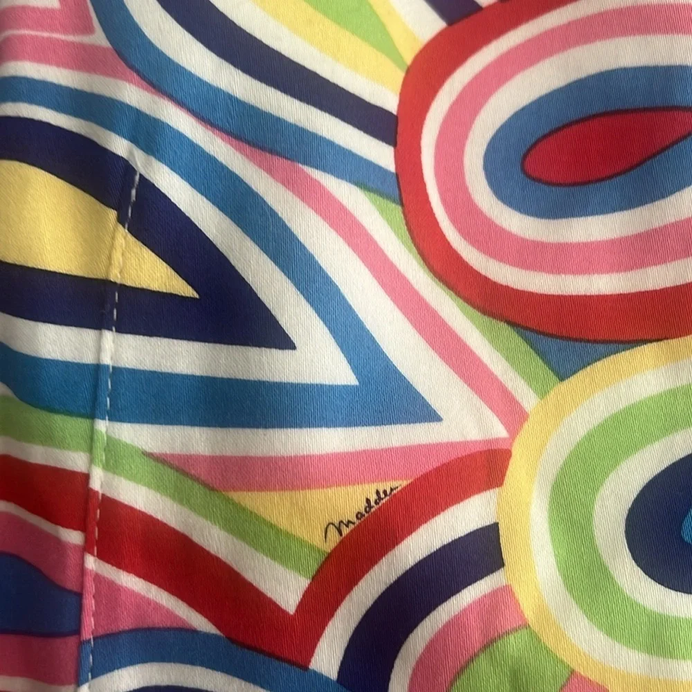 Melly M Riverside Ruffle Printed Wrap Dress Size - 6 - Picture 5 of 16